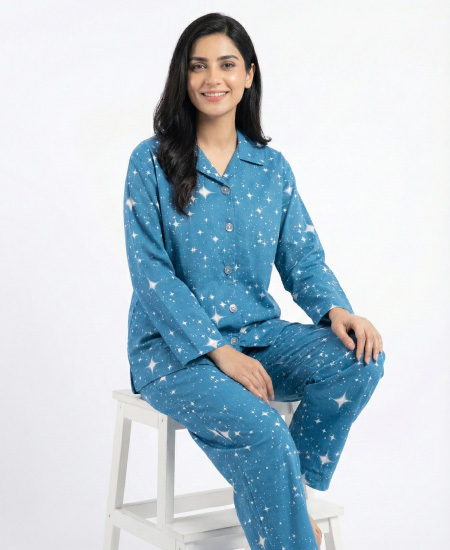 Jungle Tree Night Suit Galaxy Star - Image 4