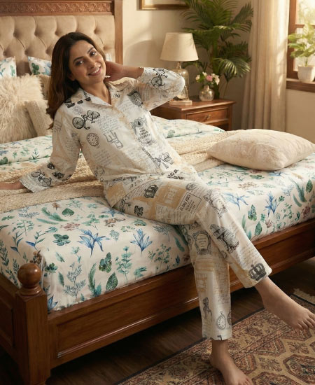 Jungle Tree Night Suit Paris - Image 2