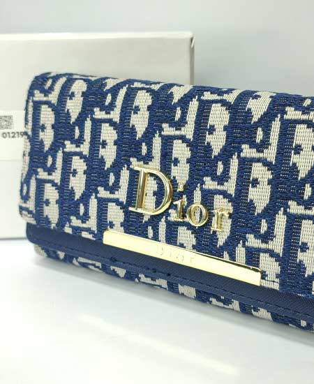 LADIES WALLET C Di-Or Blue