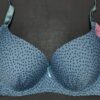 Little Leaves Pushup Bra Blue 38