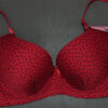 Little Leaves Pushup Bra Red 38