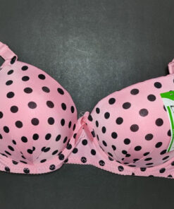 Pink Polka Dot Bra 38