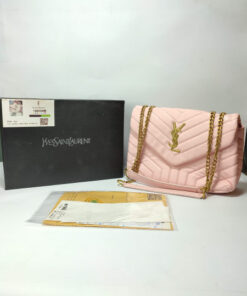 Y S L Ladies Handbag Tea Pink