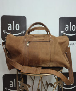 1.1 Vintage Leather Duffel Large Handmade Bags Brown bag Carry