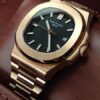 PATEK PHILIPPE Nautilus Rose Gold Black Dial