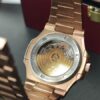 PATK PHLIPE Nautilus Rose Gold Black Dail Watch
