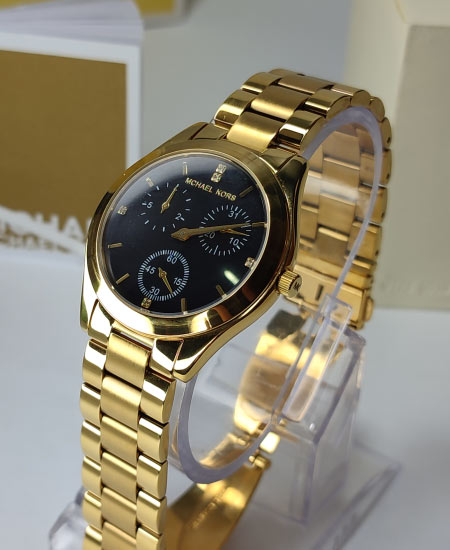 MK3205 Yellow Gold MK Watch in Pakistan