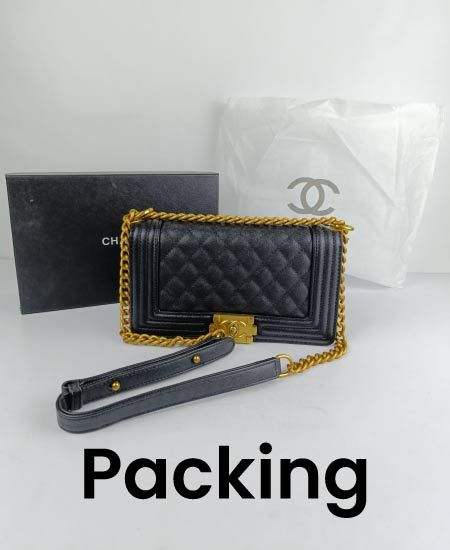 CHANEL Handbags Black Caviar Ladies Handbag - Image 2