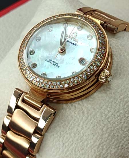 Omega De Ville Ladymatic Watch 425.65.34.20.55.010 - Image 5