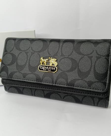 Amazon Leftover Coacch Black Ladies Wallet