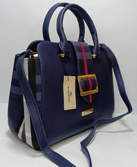 Burbery Royal Blue Ladies Handbags