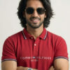 1.1 Tommy Hilfiger Red Polo Shirts