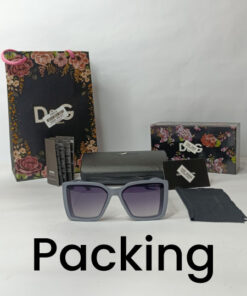 Alternative view of Dolc-&-Gabana Gray Sunglasses-DG03