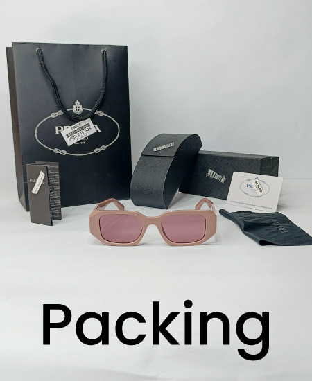 Prada sunglasses packing