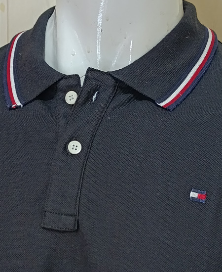 Tommy Hilfiger Black Polo Shirt