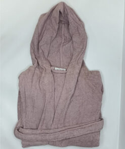 Light Purple Bathrobe Luxury Cotton