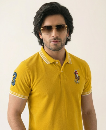 Polo Ralph Lauren Polo Shirts Mustard