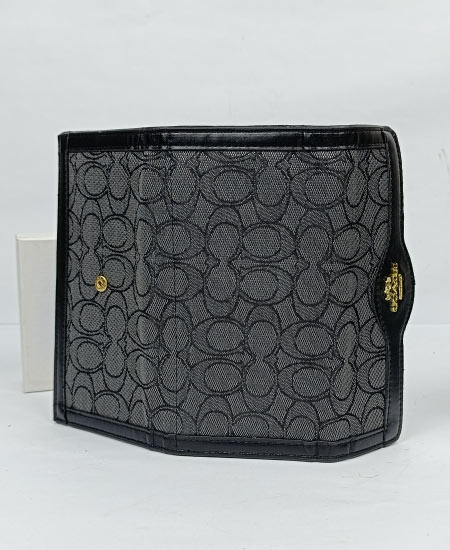 Coach Black Ladies Wallet 2PC-4043 - Image 5