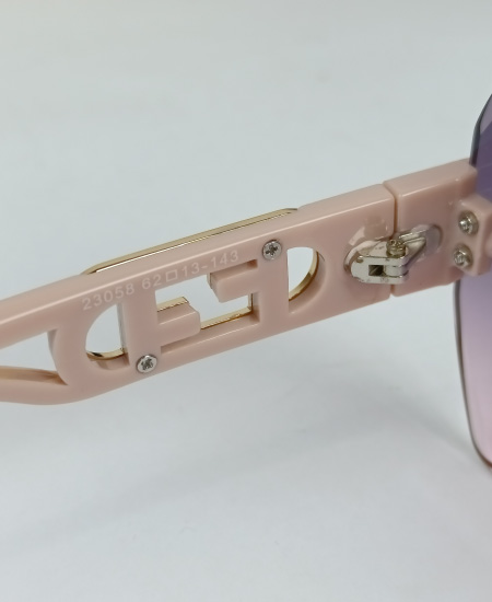 Fendi Women's Sunglasses Coffee Pink FND012 - Image 6