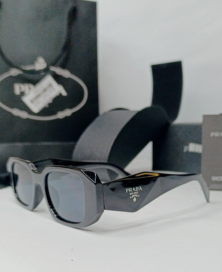 Prada Signature Black Sunglasses PR015