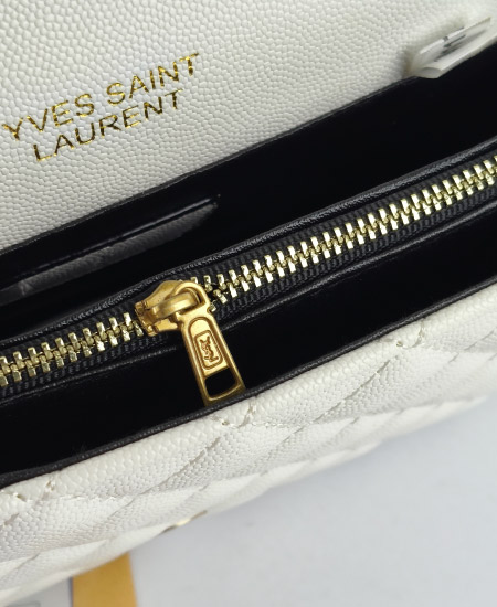 YSL White Handbag 003 - Image 7