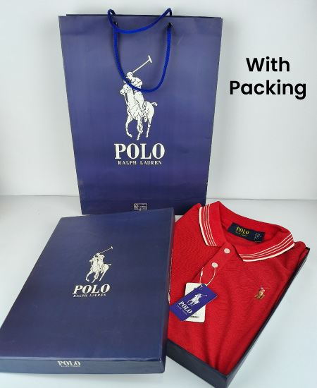 Polo Ralph Lauren Red Polo Shirts