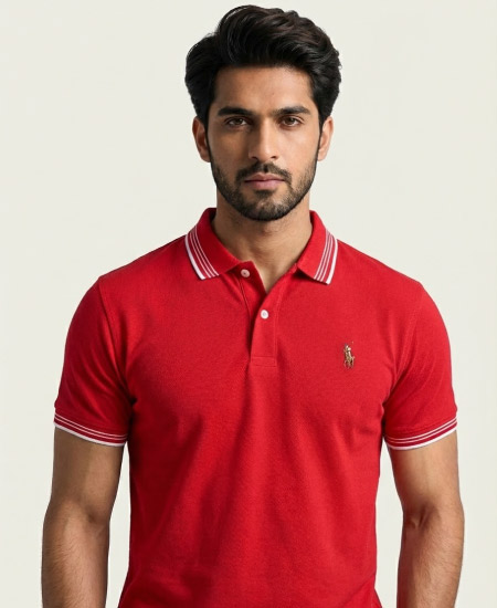 Polo Ralph Lauren Red Polo Shirts