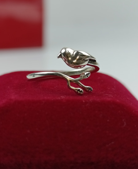 Cartier Bird Ring Chandi 925