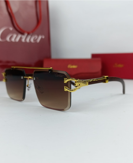 Cartier Brown Sunglasses