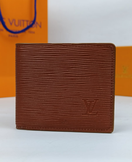 LV Brown Wave Men's Wallet