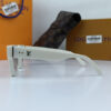 LV Monogram Square White Sunglasses