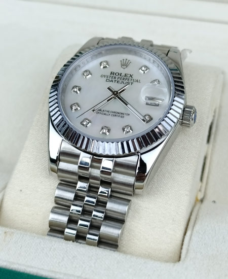 Rolex Datejust Mother of Pearl Diamond Dial 126234, Rolex Watch in Pakistan