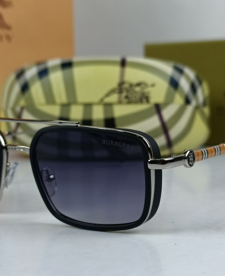 Burberry Black Sunglasses Bur014 - Image 3