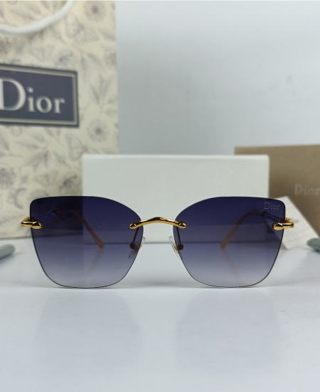 Dior Sunglasses Black Glitter - Image 4