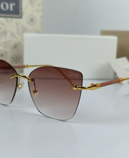 Dior Sunglasses Brown Glitter