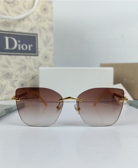 Dior Sunglasses Brown Glitter - Image 5