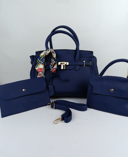 Hermes Birkin Handbag Blue