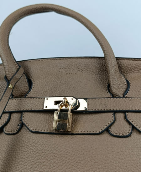 Hermes Birkin Handbag Khaki - Image 6