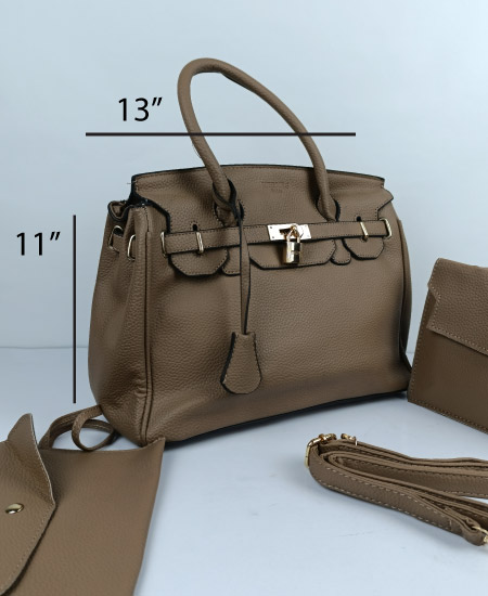 Hermes Birkin Handbag Khaki - Image 2