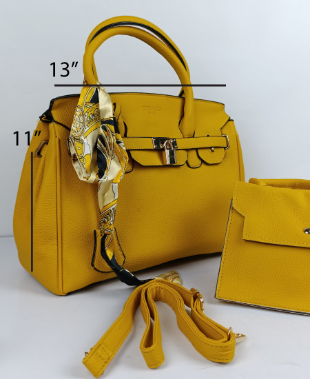 Hermes Birkin Handbag Mustard - Image 2