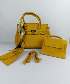 Hermes Birkin Handbag Mustard