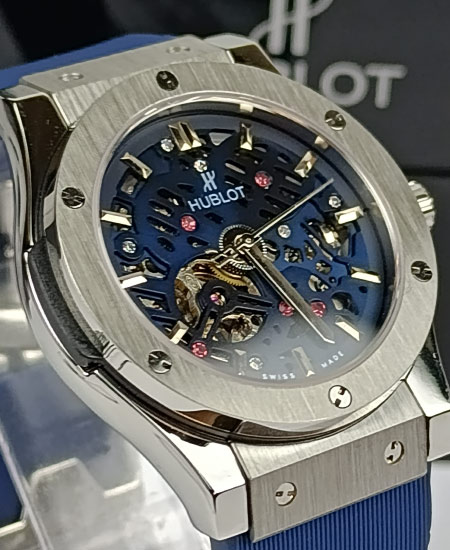 Hublot Watch Blue fusion skeleton - Image 3