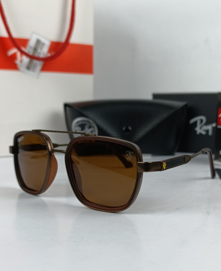 Ray Ban Ferrari Edition Sunglasses Brown