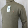 High Neck Olive Green
