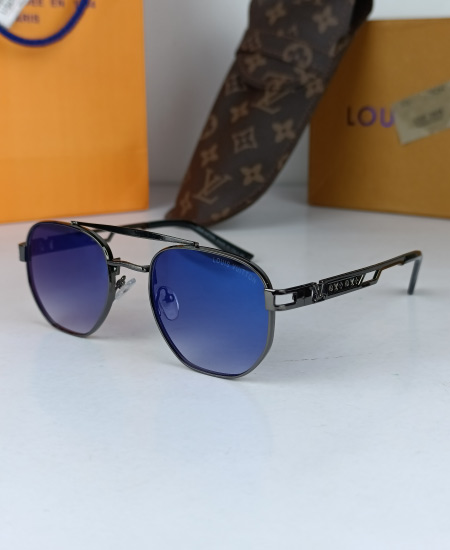 LV Sunglasses Retro Gun Metal LV25