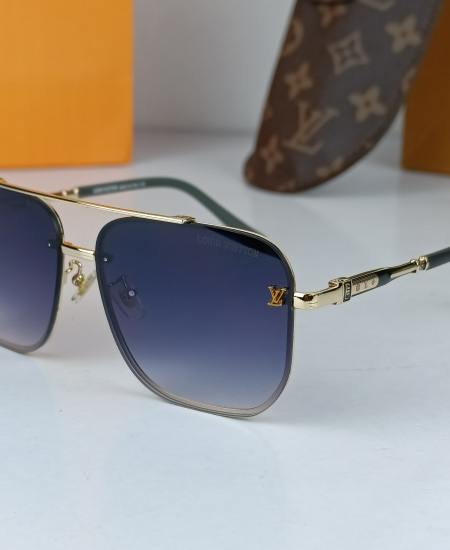 LV Sunglasses Square Golden LV21