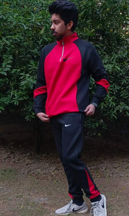 Nike Tracksuit Red - Image 4