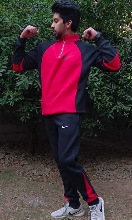 Nike Tracksuit Red - Image 2