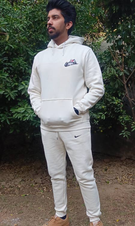 Nike Venom Tracksuit Off-White - Image 3