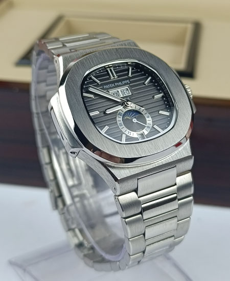 PATEK PHILIPPE Watch 5726A Nautilus Charcoal Black Dial - Image 3